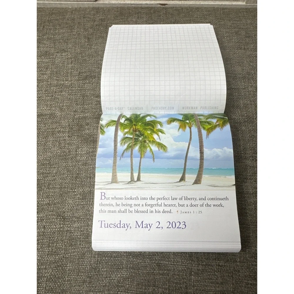 Bible Verses A Year 2023 Page-A-Day Calendar Daily Inspirational Quotes Pk of 3